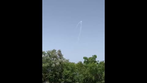 WATCH: IDF Intercepts Hezbollah Rocket Fired On Nahariya