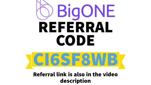 BigONE Crypto Exchange Referral Invite Code - Free Sign Up Bonuses