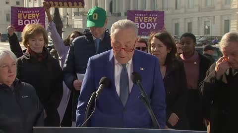 Sen Schumer on Row v Wade