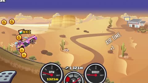 50 Million meters done in hill climb racing 2 #shorts