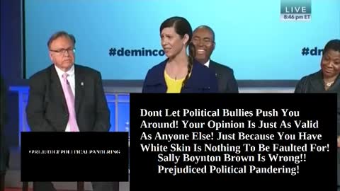 Prejudiced Political Pandering Sally Boynton Brown Symone Sanders