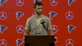 Josh Rosen speaks on his first preseason game with the Falcons