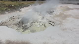 Fumaroles, Lower Geyser Basin, Yellowstone National Park