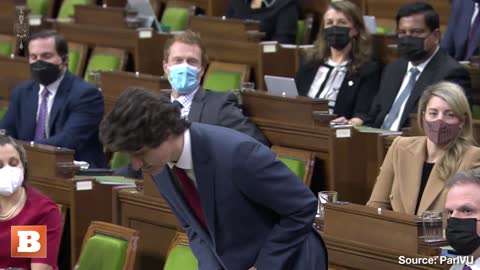 "Let Him Answer, He's Not Good At It!" Justin Trudeau Gets Heckled, Sits Down in Parliament