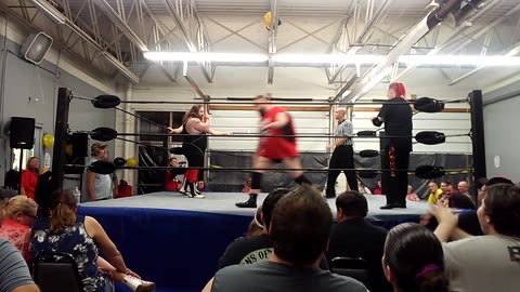 Midwest Maulers w/ Troby Arse (me) vs Sadie Blaze and Joey Grunge