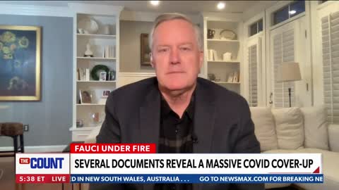 Mark Meadows: "The only thing consistent about Dr. Fauci is his inconsistency..."