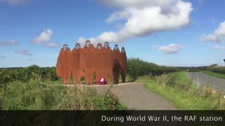 158 Squadron memorial at RAF Lissett