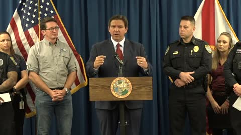 JUST IN: DeSantis Awards $5,000 Bonus Checks To Cape Coral Police Officers