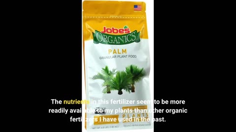Buyer reviews : Jobe’s Organics 09026 Fertilizer, 4 lb