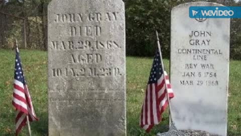 John Gray, the last surviving Revolutionary War veteran, became a Republican