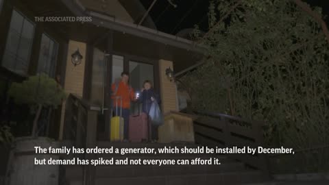 Ukrainian homes suffer from long blackouts