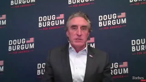 Doug Burgum potential Donald Trump VP pick supports the war in Ukraine.