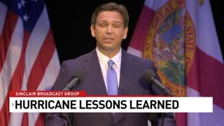DeSantis Exposes Charlie Crist's Despicable Actions During Hurricane Ian - Hiding Out Is One Thing..
