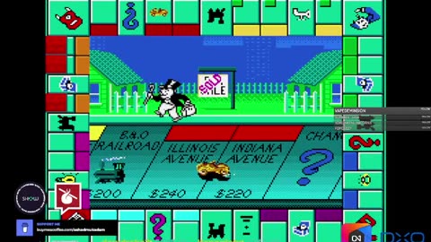 Monopoly (Sega Genesis) - March 6, 2023 Gameplay