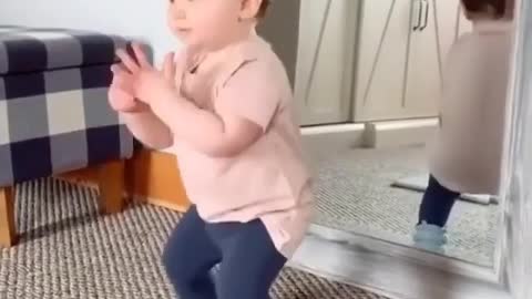Indian Cute Baby Girl Dance