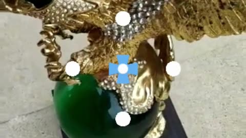 Golden Eagle on selling with 1330 carats Arabic