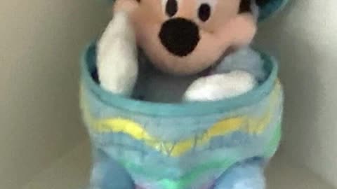 Disney Parks Easter 2007 Bunny Mickey Mouse in an Egg Plush Doll #shorts