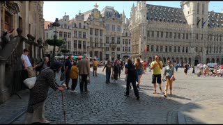 city walk | Brussels Belgium | Trone area (ROYALE) Gare Centrale area (train station)