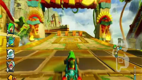 Papu's Pyramid Mirror Mode Gameplay - Crash Team Racing Nitro Fueled