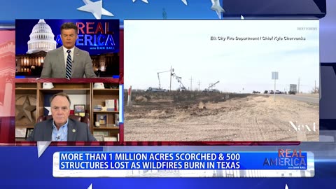 REAL AMERICA -- Dan Ball W/ TX Rep. Steve Toth, Update On Texas Panhandle Fires, 3/8/24