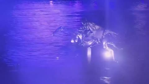 The French Olympic Ceremony just decided to bring out the 4th Horseman of The Apocalypse