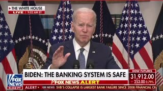 Joe Biden Blames Trump for the Banking Crisis 🤦🏻‍♂️