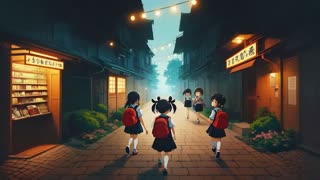 Lofi Beats and Cute Chibi Vibes: Relaxation and Happiness