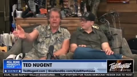 Ted Nugent tells Kyle Rittenhouse Michelle Obama is a man.