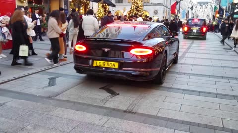 Supercars in London Christmas compilation 🔥