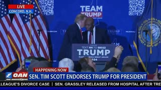 Tim Scott endorses Donald Trump for President