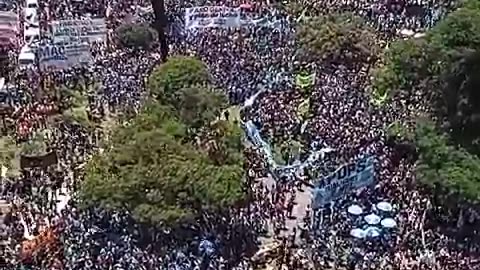 Anti government protest in Argentina