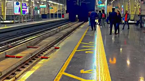 Beutiful view of Railway Station