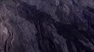 Drone footage shows La Palma volcano quiet