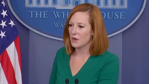 Jen PSAKI really just said that 🤣🤣🤣