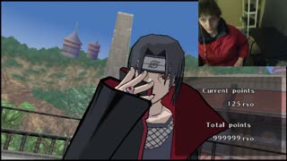 Asuma VS Itachi Uchiha In A Naruto Shippuden Clash of Ninja Revolution 3 Battle With Commentary