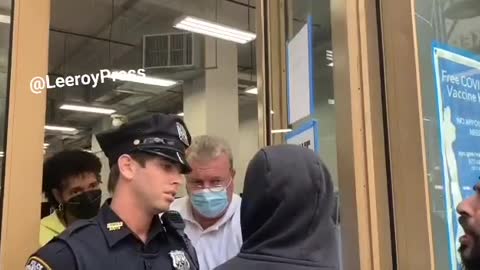 Activists Protest Children's Vaccination Center In Times Square NYC