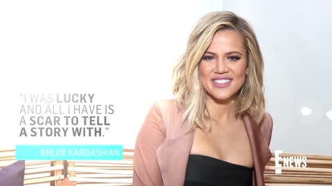 Khloe Kardashian Gives Scar Update After Tumor Removal | E! News
