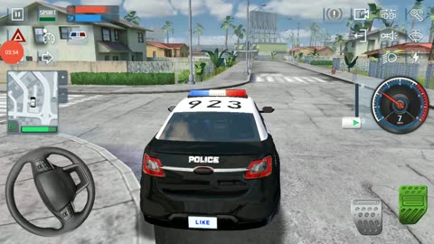 Police sim car gameplay #1