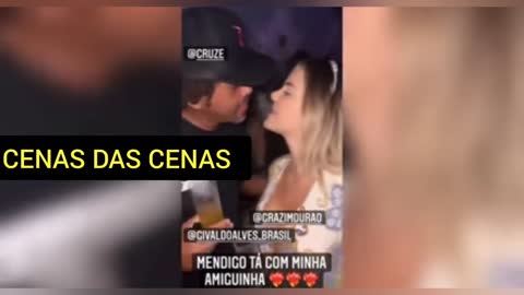 Mendigo Famoso pegando Mulher gata na festa #mendigo #gata #mulher #noticias #brasil #bbb22 #pegador