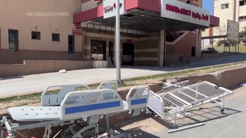 Footage shows damage in Nasser hospital in Khan Younis after Israel pulls out some troops from area