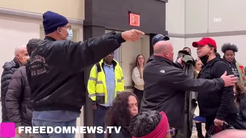 AOC's Town Hall Interrupted By Anti-War Protestors/Singers & A Heckler