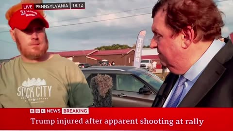 Eyewitness Claims He Saw Trump Shooter Crawling on Roof With a Rifle