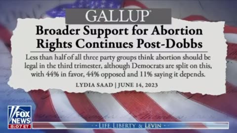 Democrats push radical abortion