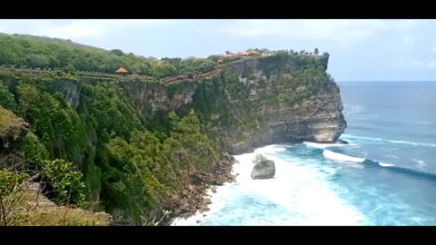 Cliff With Indian Ocean