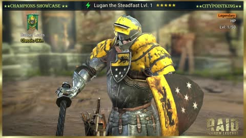 Raid Shadow Legends - Lugan the Steadfast - Classic Skin