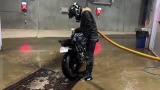 yzf r6 bike wash