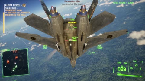 Project Wingman Conquest Mode, Mission 27, Normal, 0.5x alert modifier