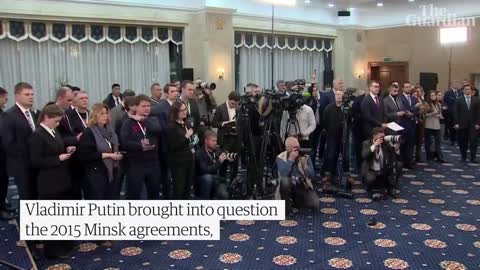 Russia ‘ready for agreement’, but sceptical of 2015 Minsk agreement, says Putin