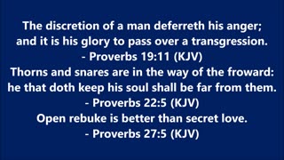 Book of Proverbs | Scripture Video - Holy Bible (KJV)