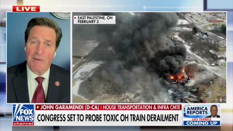 'Washington Does Have Their Back': Dem Rep Blames Trump For Toxic Train Wreck